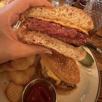 Red Hook Tavern - Way rare for medium rare - American Near Me - Brooklyn, New York