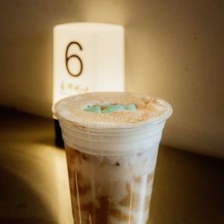 The One Chinese BBQ Restaurant - Soybean Powder Milk Tea with Cream