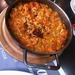 Hünkar Sofrası - Menemen! Oeufs brouillés, plat qui se mange au petit déjeuner et qui est délicieux ...