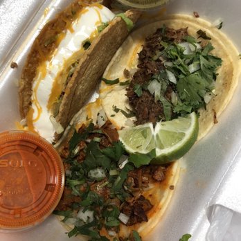 Taco T - Pork belly and Barbacoa Mexican style tacos and a crunchy Molida taco - Mexican Near Me - Smyrna, Georgia