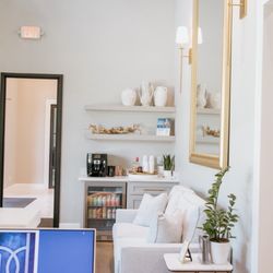Pure Dental - Waiting area with coffee bar