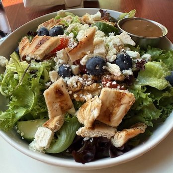 Ottos on the River - Blueberry Walnut Salad with chicken - Seafood Near Me - Augusta, Maine