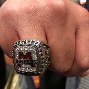 Reds - State championship ring for Muskegon football - New American Near Me - Grand Rapids, Michigan Reds - State championship ring for Muskegon football - New American Near Me - Grand Rapids, Michigan