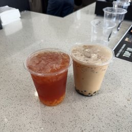 tropical green tea and wintermelon black milk tea tropical green tea and wintermelon black milk tea