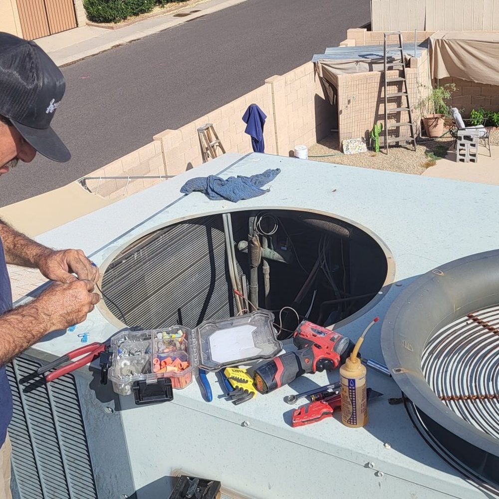 Happy Bear - Ziad replacing my AC Fan. - Heating & Air Conditioning/HVAC Near Me Happy Bear - Ziad replacing my AC Fan. - Heating & Air Conditioning/HVAC Near Me