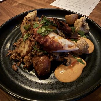 Aerlume - GRILLED SPANISH OCTOPUS - New American Near Me - Seattle, Washington
