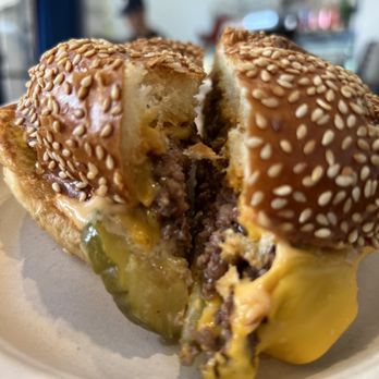 Amboy - This is the double classic burger. - Steakhouses Near Me - Los Angeles, California