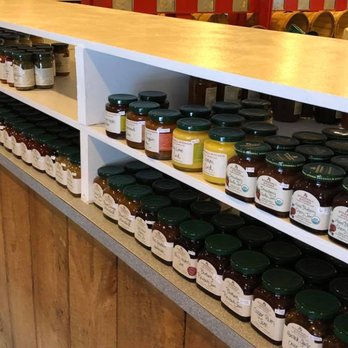 Country Wagon Produce - jars of preserves on shelves - Fruits & Veggies Near Me - Maine, New York Country Wagon Produce - jars of preserves on shelves - Fruits & Veggies Near Me - Maine, New York