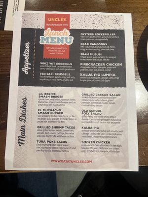 Menu photo 6 Uncle's Hawaiian Grindz Fallston, MD