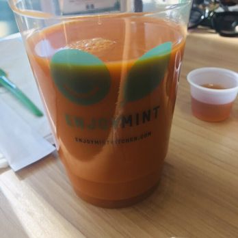 Asian Mint - Milk has been added -Thai tea - Thai Near Me - Richardson, Texas