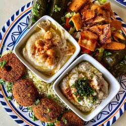 Jasmine Syrian Food - Vegetarian Platter