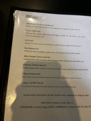 Menu photo 4 Betty Bombers Savannah, GA Menu photo 4 Betty Bombers Savannah, GA