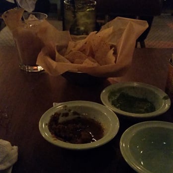Superica Avalon - The chips are thin with just the right among of salt. The salsas are amazing. Best I've had since moving to Atlanta! - Tex-Mex Near Me - Alpharetta, Georgia