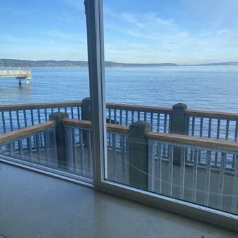 Silver Cloud - View from breakfast room. - Hotels Near Me - Mukilteo, Washington Silver Cloud - View from breakfast room. - Hotels Near Me - Mukilteo, Washington