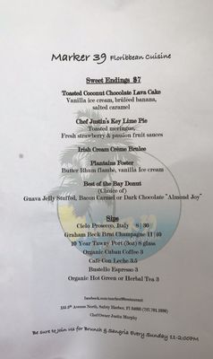 Menu photo 4 Marker 39 Floribbean Cuisine Safety Harbor, FL Menu photo 4 Marker 39 Floribbean Cuisine Safety Harbor, FL