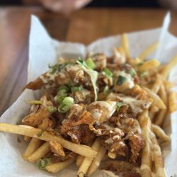 Szechuan Fries - not that hot. More sweet surprisingly