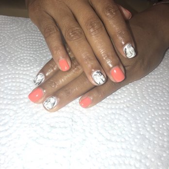 Coco Young Nail Salon - Tried a marble gel manicure for the first time - Nail Salons Near Me - Manhattan, New York