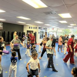 The 1-2 Punch - Parents loving their participation in class!