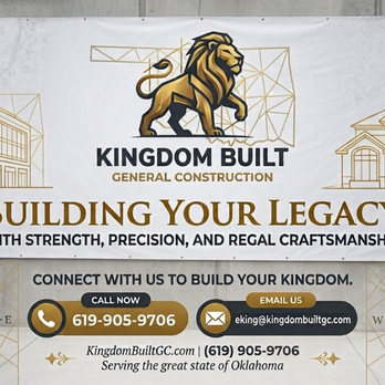 Kingdom Built - General Contractors Near Me - Piedmont, Oklahoma Kingdom Built - General Contractors Near Me - Piedmont, Oklahoma