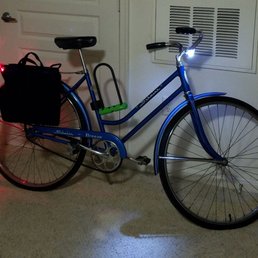 There's no way I could have installed this rear rack myself on this 50 year old bike. Thanks Becky!! There's no way I could have installed this rear rack myself on this 50 year old bike. Thanks Becky!!