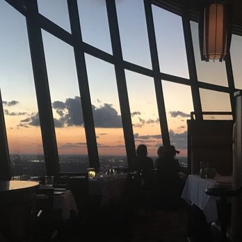 Chart House - View during sunset - Seafood Near Me - San Antonio, Texas