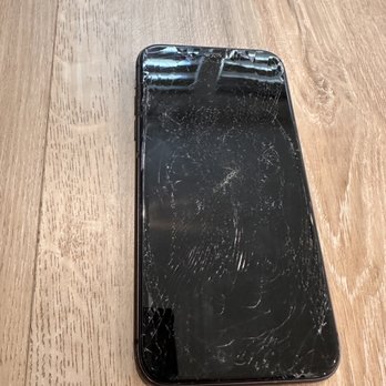 Cheapest iPhone Repair - Before and after iPhone 11 repair (added case in 2nd photo, lesson learned) - Mobile Phone Repair Near Me - Irvine, California