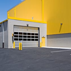 The drive-in loading area makes it convenient to unload items from your vehicle without having to deal with the weather.