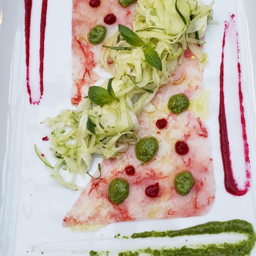 Antica Trattoria Poste Vecie - Shrimp carpaccio - Venetian Near Me - Venezia, VE Antica Trattoria Poste Vecie - Shrimp carpaccio - Venetian Near Me - Venezia, VE