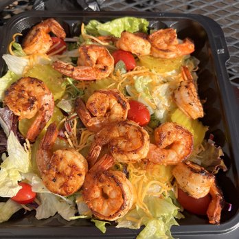 Sugar's Place - Grilled Shrimp Salad - Soul Food Near Me - Jackson, Mississippi