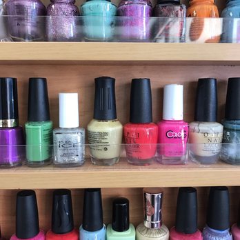 Nailery - Color selection - Nail Salons Near Me - Houston, Texas