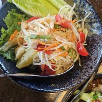 SOHO Asian Kitchen & Bar - Paypaya salad on the too sweet side - Thai Near Me - Bellingham, Washington SOHO Asian Kitchen & Bar - Paypaya salad on the too sweet side - Thai Near Me - Bellingham, Washington