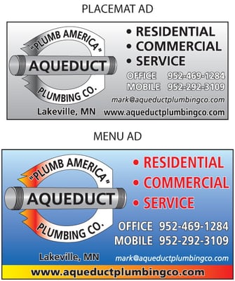 Aqueduct Plumbing Logo