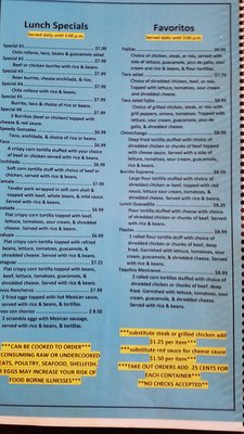 Menu photo 3 Cozumel Mexican Grill Leighton, AL Menu photo 3 Cozumel Mexican Grill Leighton, AL