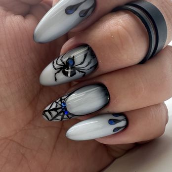 LS Nails - Halloween nails, hand painted design :) - Nail Salons Near Me - Thousand Oaks, California LS Nails - Halloween nails, hand painted design :) - Nail Salons Near Me - Thousand Oaks, California