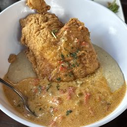 Fried Catfish & Grits