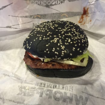 Burger King - The Halloween whopper - Fast Food Near Me - Hazle, Pennsylvania