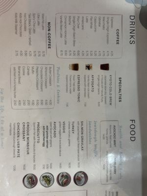Menu photo 6 1 Oz Coffee Huntington Beach, CA