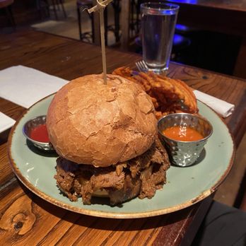 Ron Blacks Beer Hall - Pulled pork sandwich - Pubs Near Me - White Plains, New York
