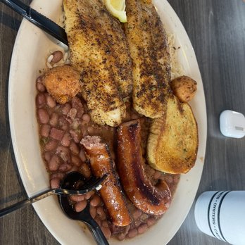 The Catch - Admirals platter. - Cajun/Creole Near Me - Denton, Texas