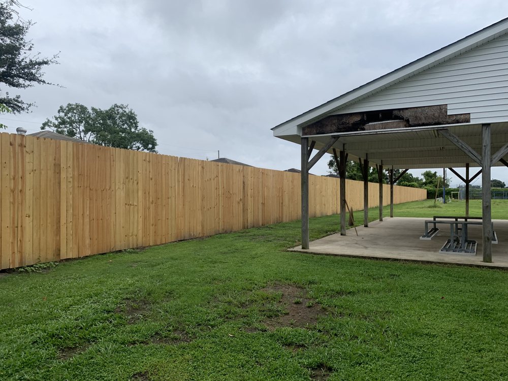 Slide of Fence Line Construction