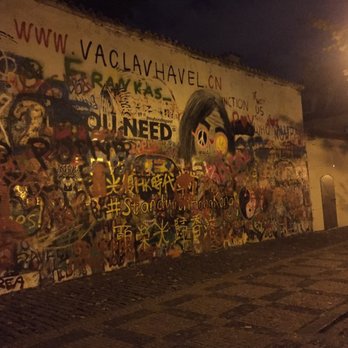 John Lennon Wall - Public Art Near Me - Prague, Puerto Rico John Lennon Wall - Public Art Near Me - Prague, Puerto Rico