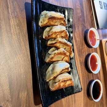 JINYA Ramen Bar - Royal Oak - Pork Gyoza ( 6pcs)* - Ramen Near Me - Royal Oak, Michigan JINYA Ramen Bar - Royal Oak - Pork Gyoza ( 6pcs)* - Ramen Near Me - Royal Oak, Michigan