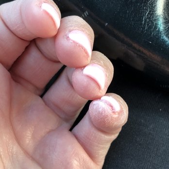 Crystal Nail Spa - Does this need an explanation.. I mean is 5 different thicknesses a thing in Idaho ??? - Nail Salons Near Me - Nampa, Idaho