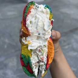 Rainbow Bagel