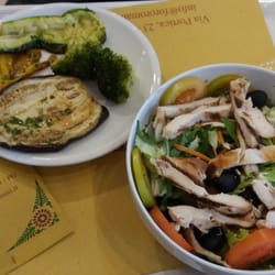 Ristorante Self-Service Foro Romano di Morani Miriam - Contorni misti e Insalatona di pollo