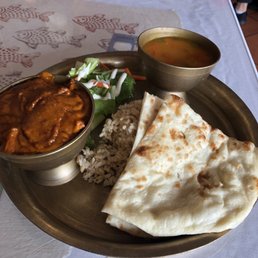 Chicken tikka masala lunch special (10.99)