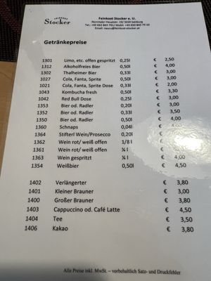 Menu photo 3 Stocker Metzgerei Salzburg, 5 Menu photo 3 Stocker Metzgerei Salzburg, 5