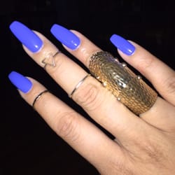Grace Nails - Full set coffin nails done by Lissette