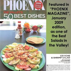 Salvadoreño Restaurant - One of Phoenix Magazine's 50 Best Dishes in 2009!