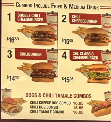 Menu photo 3 Original Tommy's Barstow, CA